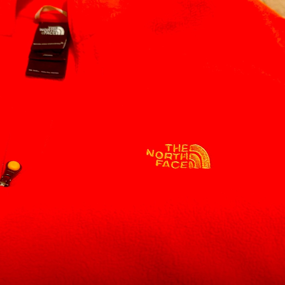 Women’s Coral North Face Fleece